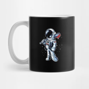 Astronaut With Baseball Bat Mug